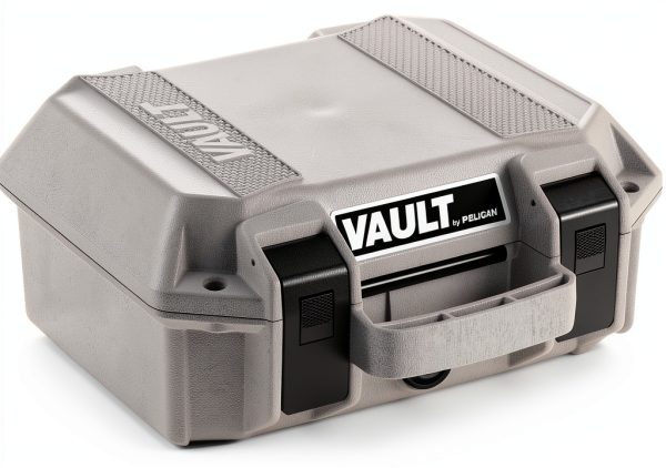 Pelican Pistol Case Grey V300 Rugged Hard Case-0