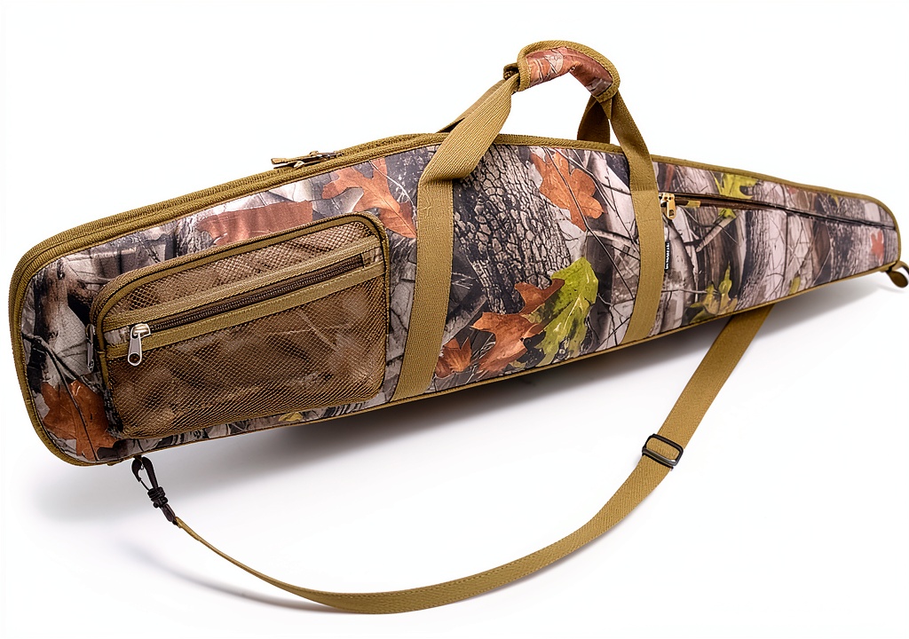 RAVOINCC soft rifle case with zip pockets and shoulder strap