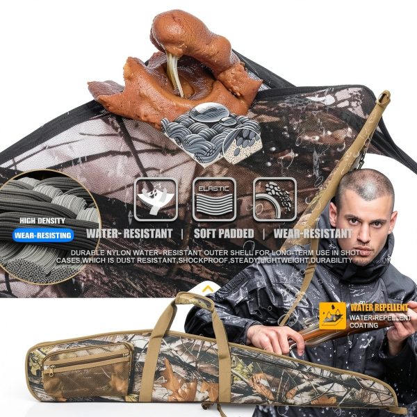 RAVOINCC Soft Rifle Case Nylon Tactical 46in-1