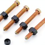 Astro Tools Hub Removal Bolt Kit ¾‑In (19mm) Black/Gold Aluminum-0
