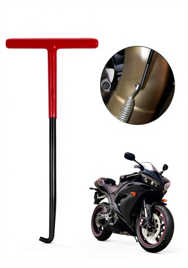 Exhaust Spring Hook bylikeho T Shaped Metal Rubber Tool 6.3 x 3.15 in-2