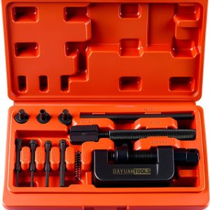 DAYUAN 13 pcs Motorcycle Chain Breaker Set, Chain Removal Tool Chain Cutter and Riveter Kit for Cam and 25 to 630 Chains-0